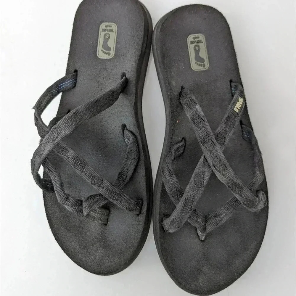 Teva Olowahu Mush FlipFlops Sandals - 6 - Picture 3 of 10